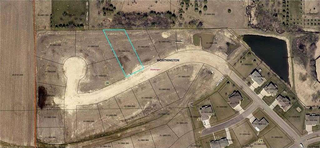 0.69 Acres of Residential Land for Sale in Worthington, Minnesota