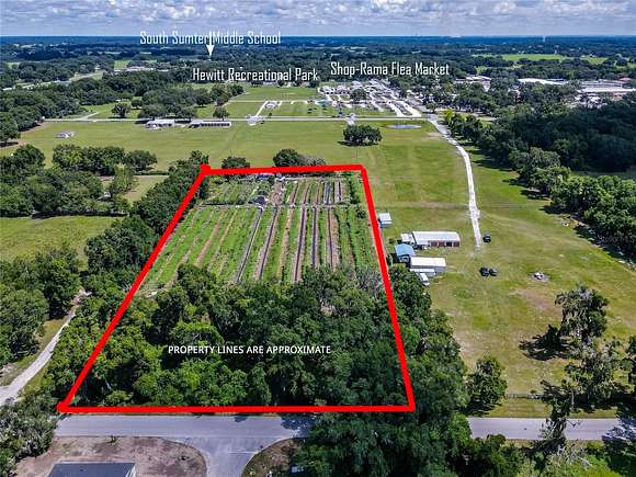 4.85 Acres of Residential Land for Sale in Webster, Florida