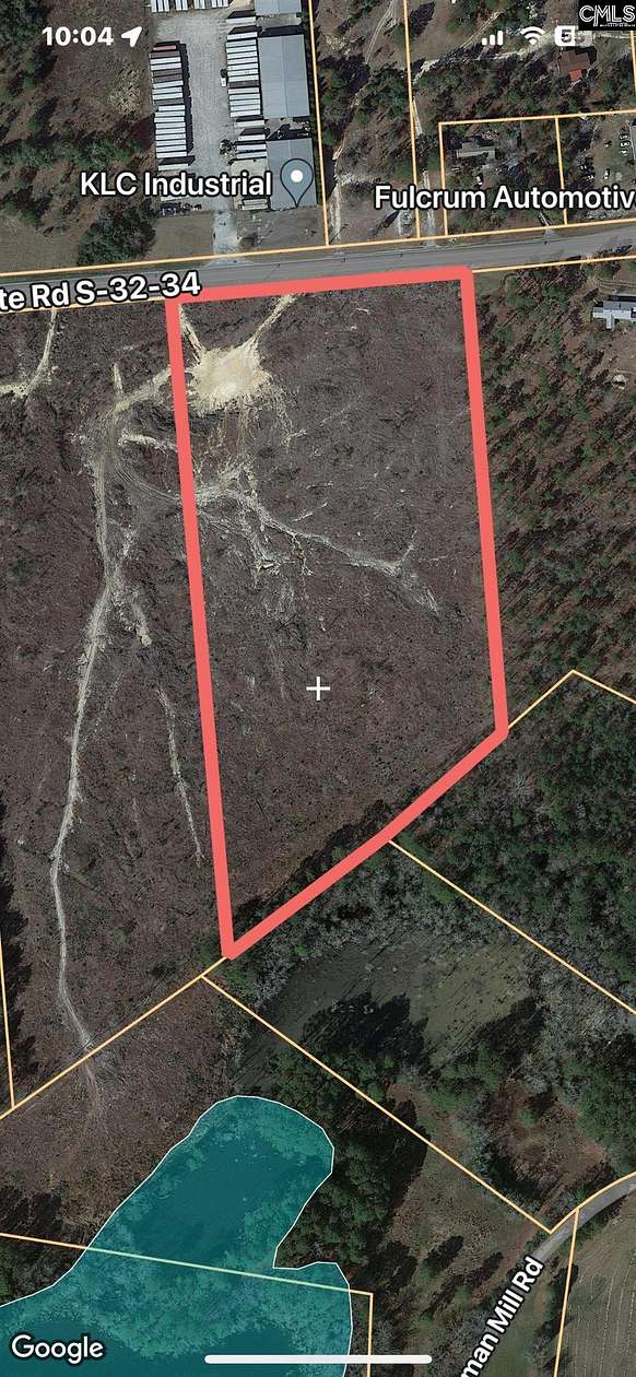 11.94 Acres of Land for Sale in Leesville, South Carolina