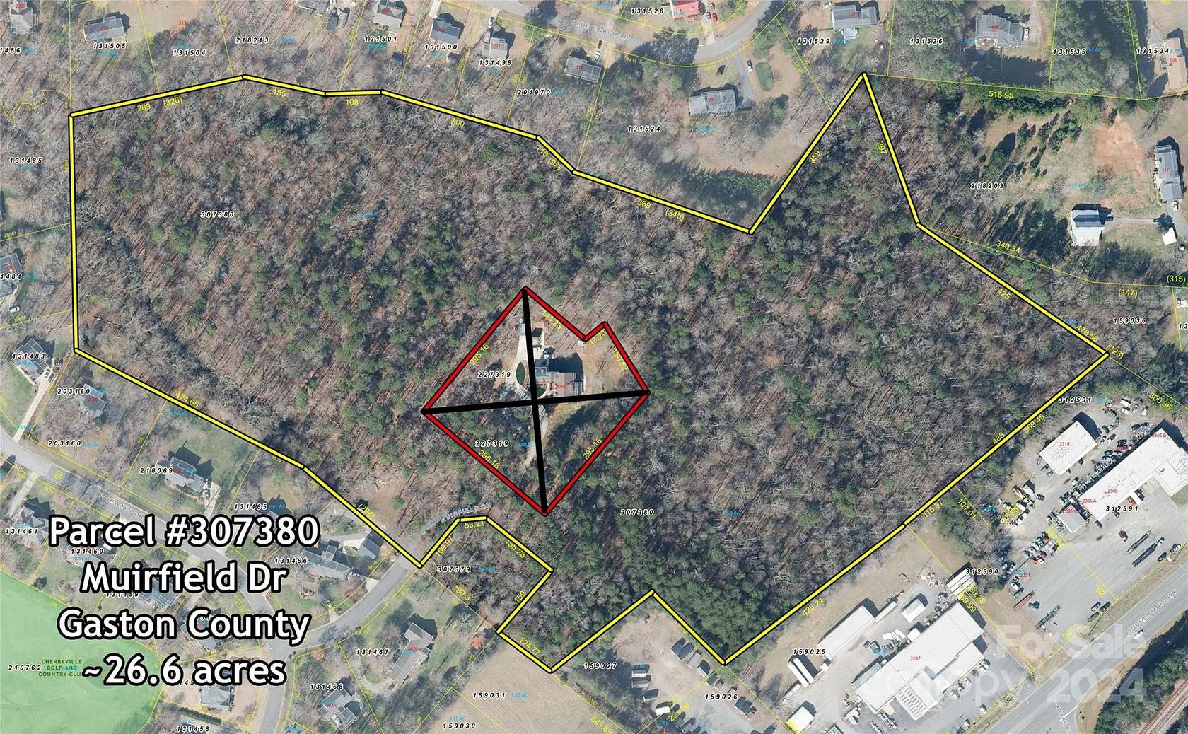 26.6 Acres of Land for Sale in Cherryville, North Carolina