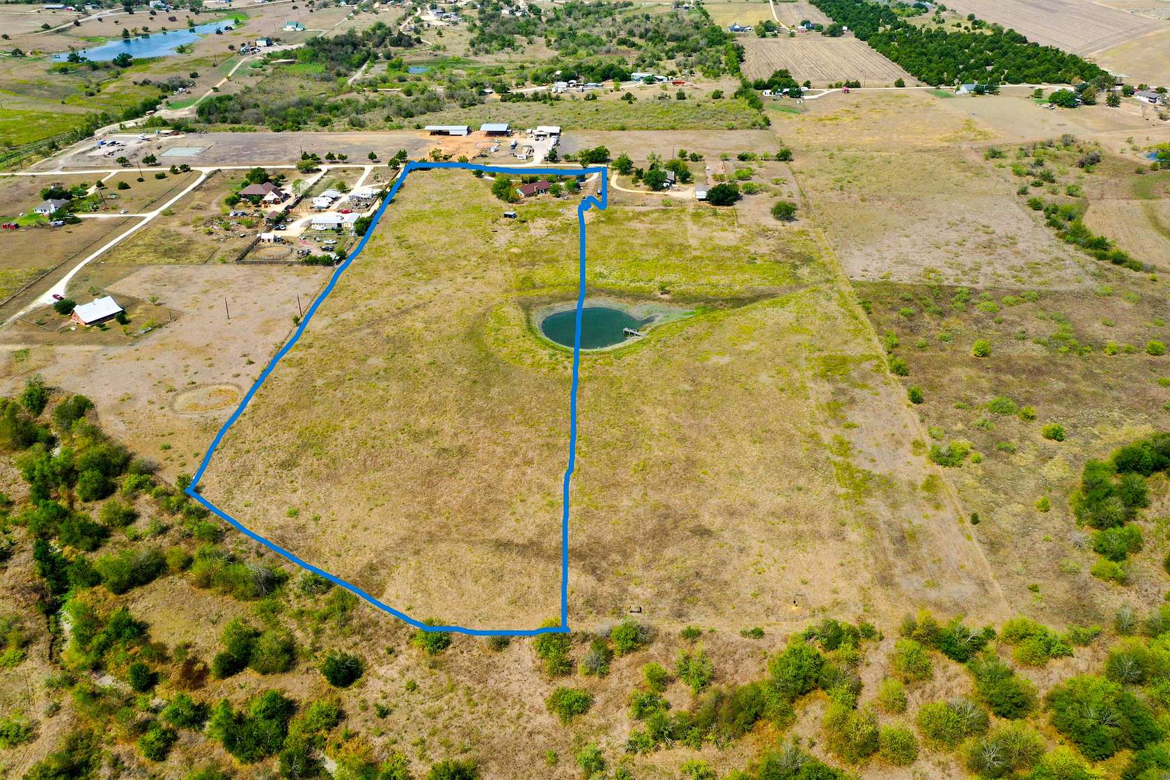 12 Acres of Land with Home for Sale in Manor, Texas