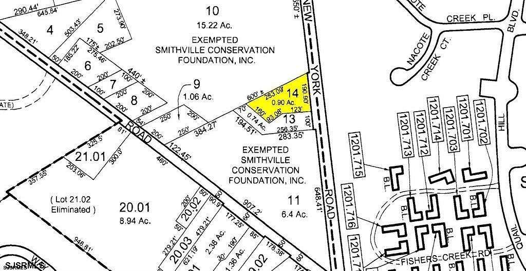 0.9 Acres of Land for Sale in Galloway, New Jersey