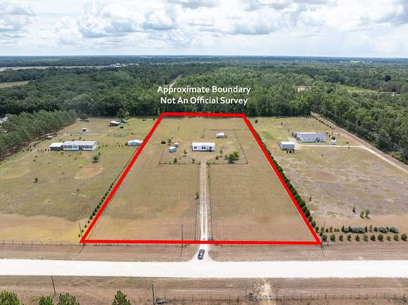 5.01 Acres of Residential Land with Home for Sale in Lee, Florida