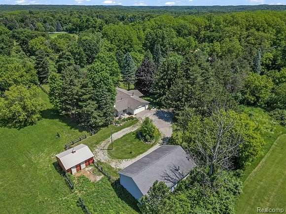 5 Acres of Land with Home for Sale in Metamora, Michigan