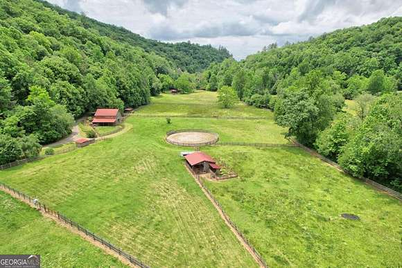 122.88 Acres of Land with Home for Sale in Hayesville, North Carolina