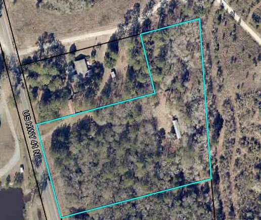5.15 Acres of Residential Land with Home for Sale in Hahira, Georgia