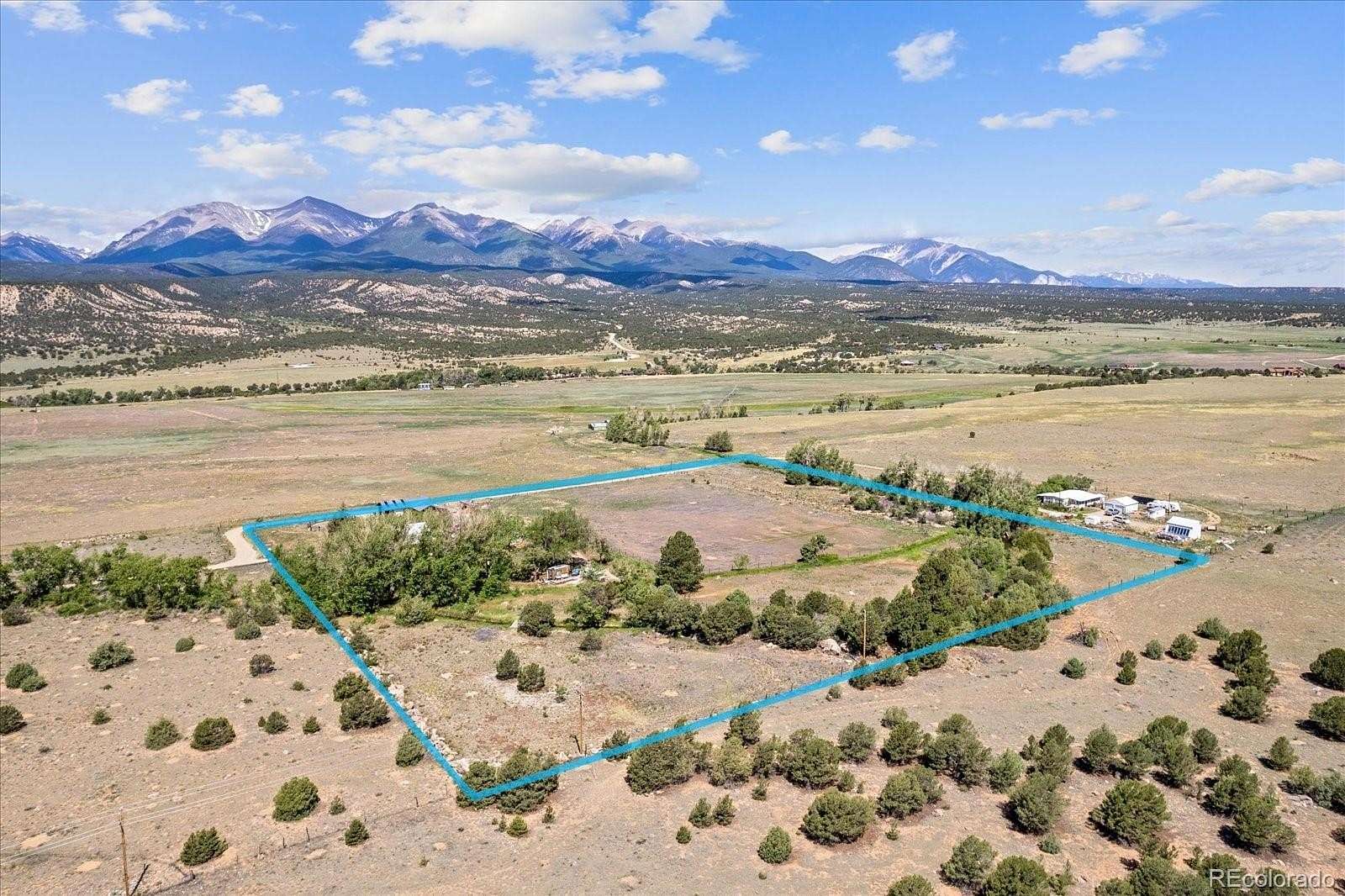 9.97 Acres of Land with Home for Sale in Salida, Colorado