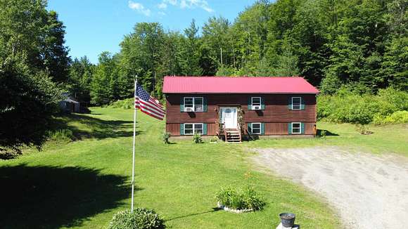 27.1 Acres of Recreational Land with Home for Sale in Troy, Vermont
