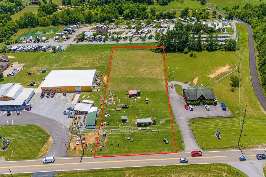 2 Acres of Commercial Land for Sale in Sevierville, Tennessee