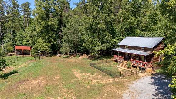 11.09 Acres of Land with Home for Sale in Gladys, Virginia