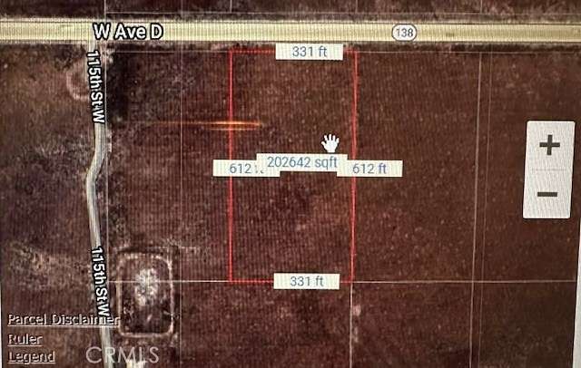 4.653 Acres of Land for Sale in Lancaster, California