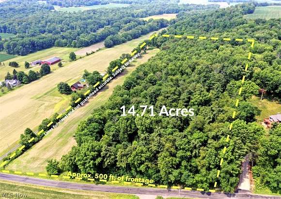 14.71 Acres of Land for Auction in North Lawrence, Ohio