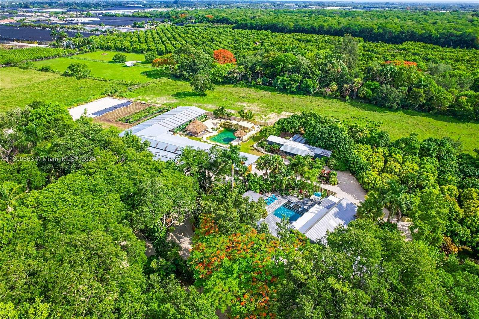 5 Acres of Residential Land with Home for Sale in Miami, Florida