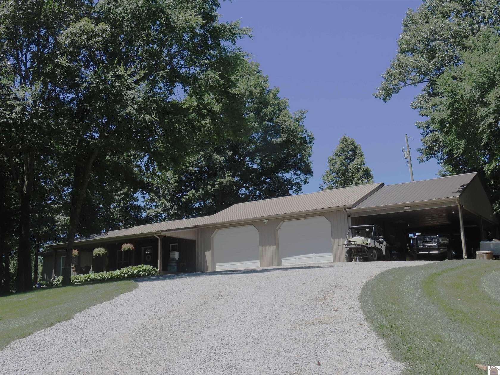 19.8 Acres of Recreational Land with Home for Sale in Fancy Farm, Kentucky