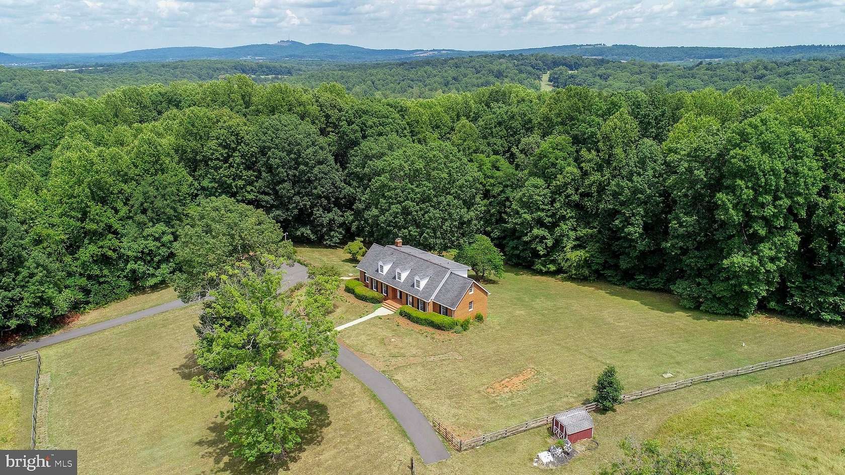 36 Acres of Land with Home for Sale in Orange, Virginia