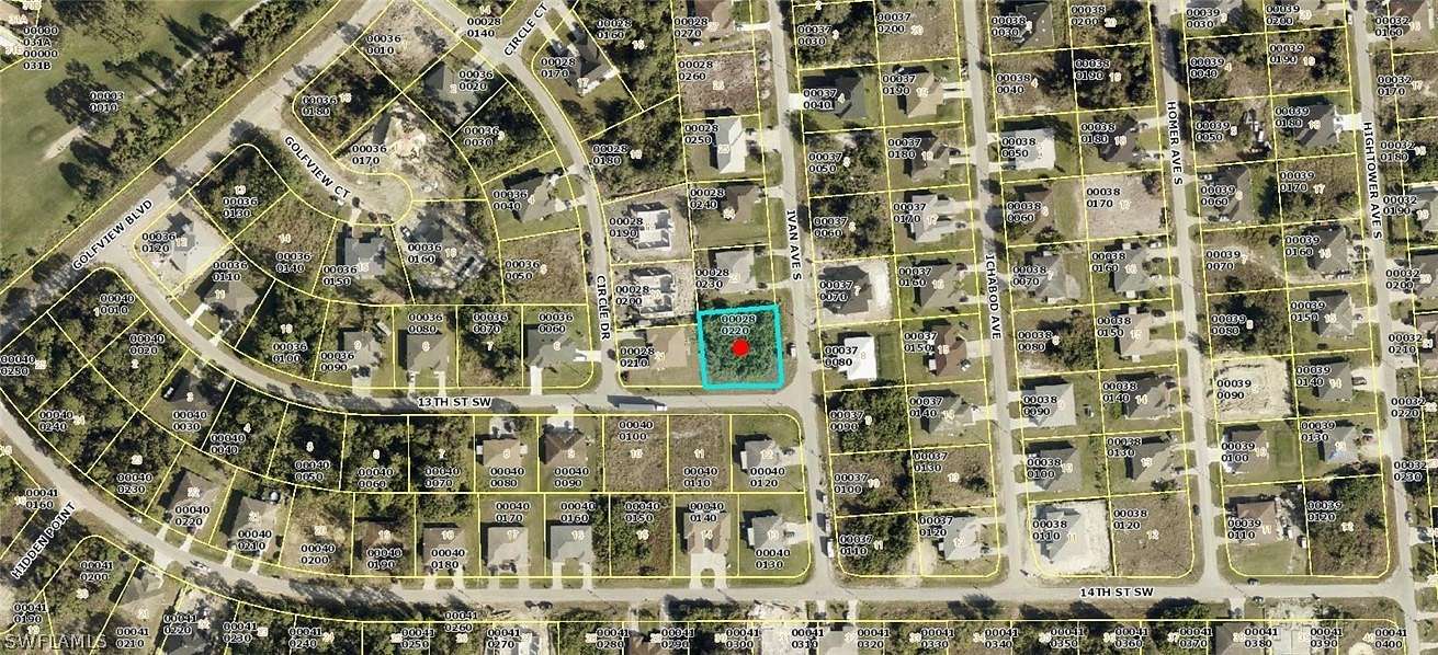 0.325 Acres of Residential Land for Sale in Lehigh Acres, Florida