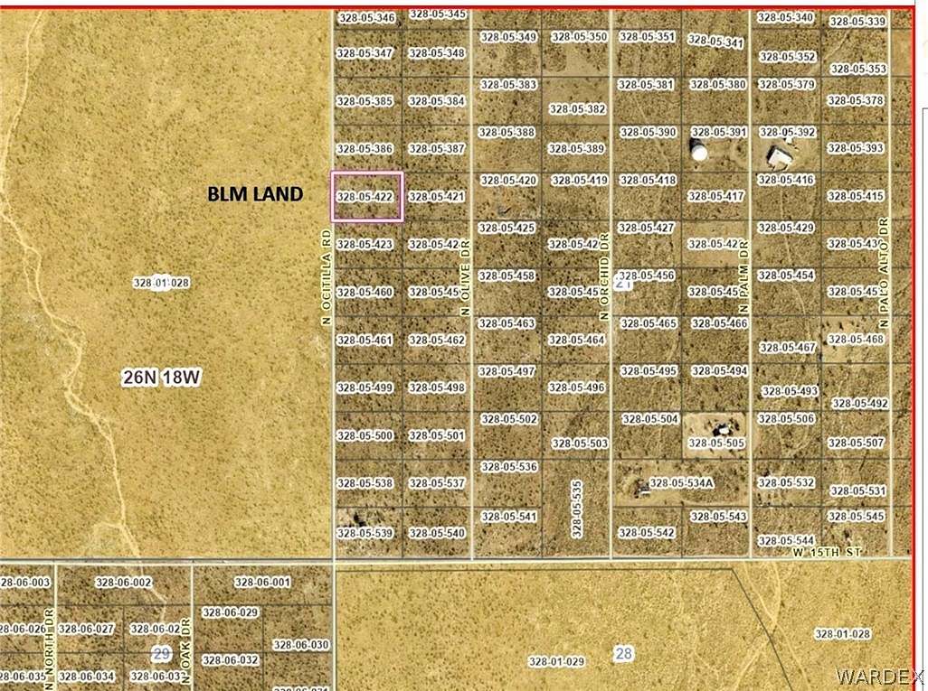 1.07 Acres of Land for Sale in Dolan Springs, Arizona
