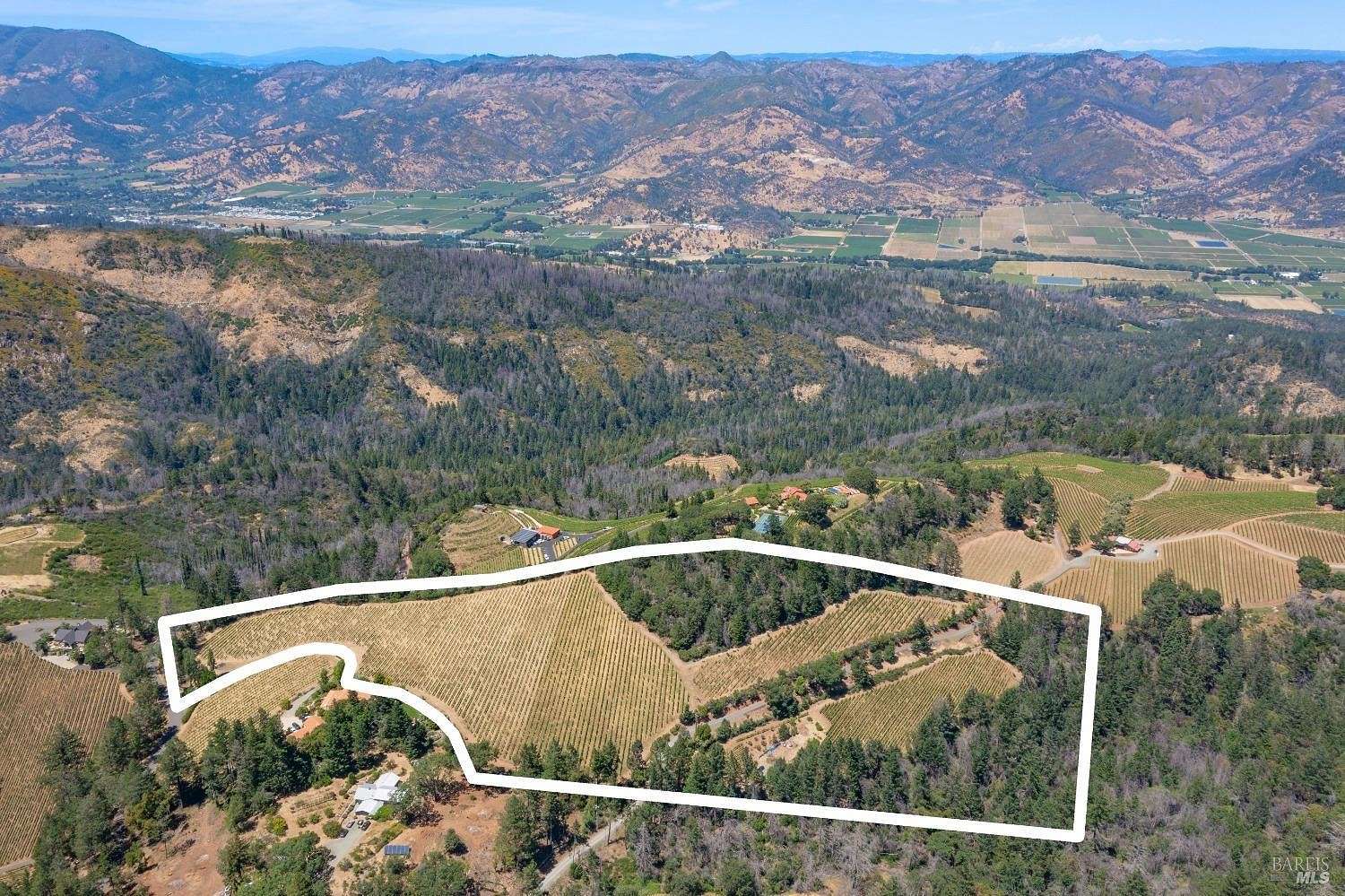 24.9 Acres of Agricultural Land for Sale in St. Helena, California