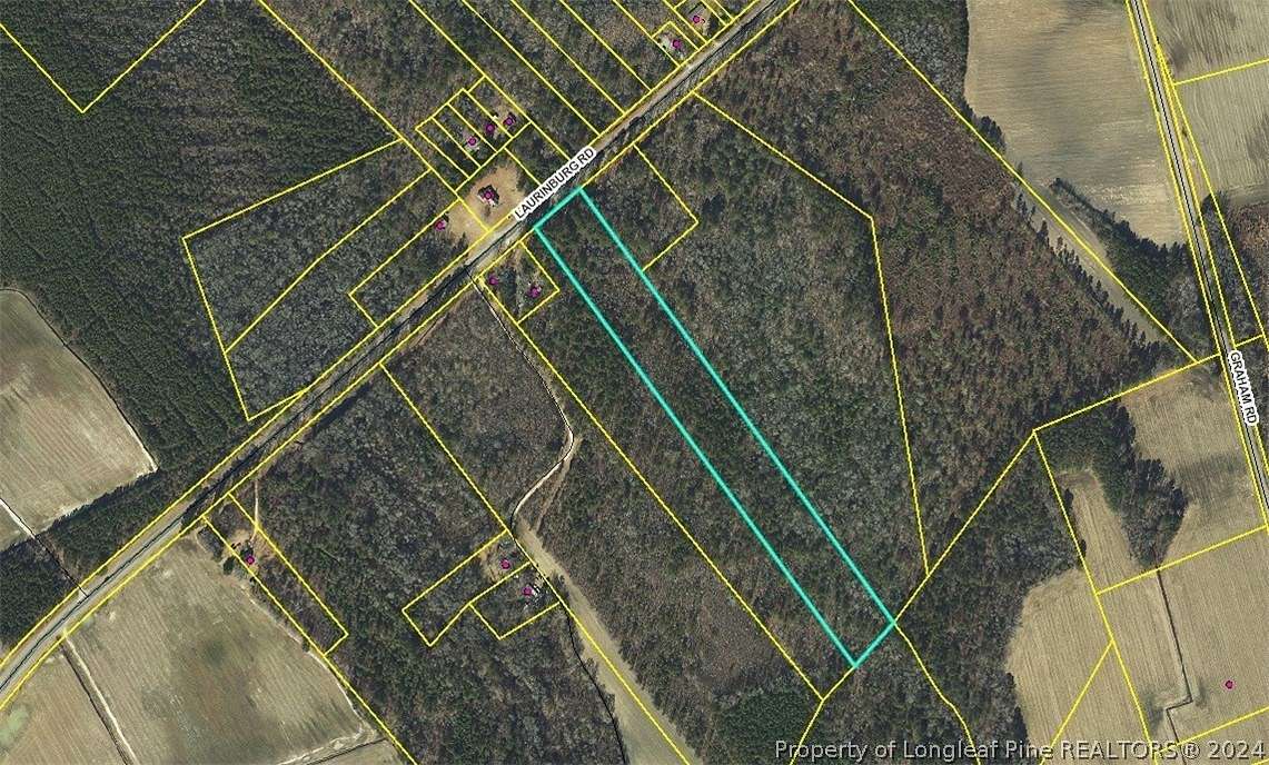 9.86 Acres of Residential Land for Sale in Raeford, North Carolina