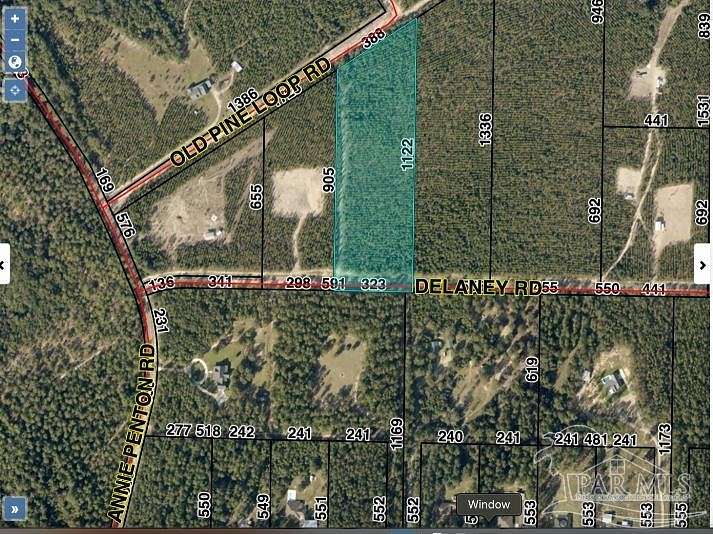 7.44 Acres of Land for Sale in Jay, Florida