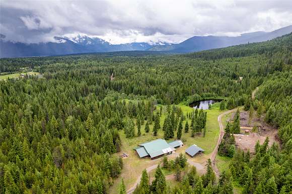 20.5 Acres of Recreational Land with Home for Sale in Heron, Montana