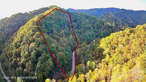 14.9 Acres of Recreational & Residential Land for Sale in Marshall, North Carolina