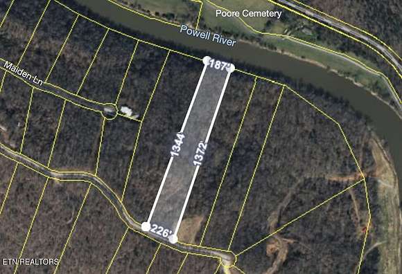 8.28 Acres of Residential Land for Sale in Speedwell, Tennessee