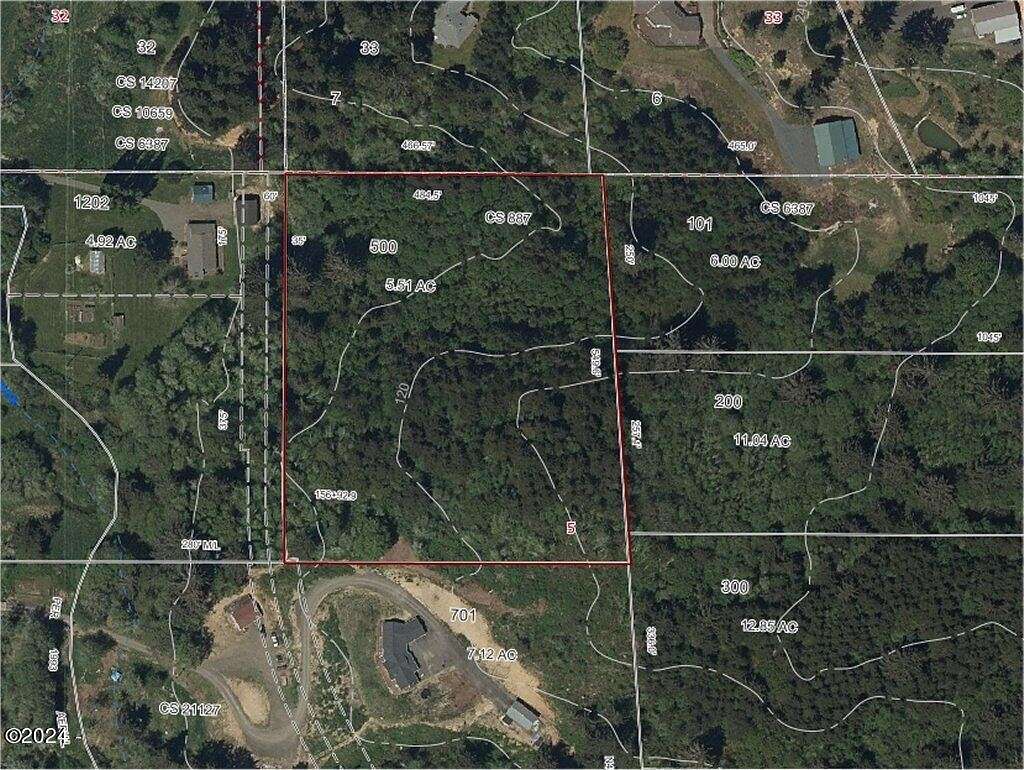 5.51 Acres of Residential Land for Sale in Toledo, Oregon