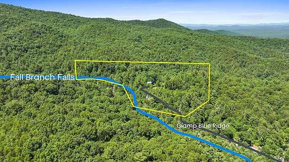 17.24 Acres of Land with Home for Sale in Cherry Log, Georgia