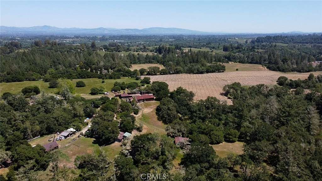 80 Acres of Agricultural Land with Home for Sale in Sebastopol, California