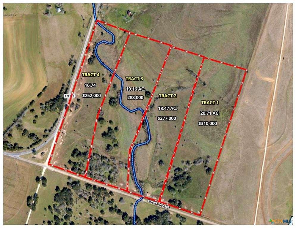 20.71 Acres of Land for Sale in Gatesville, Texas