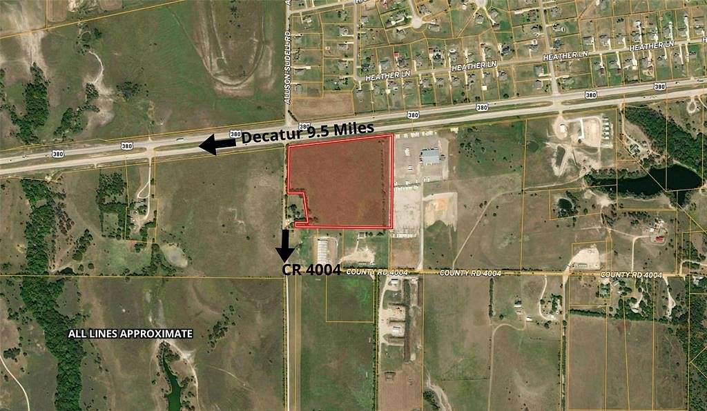 16.5 Acres of Land for Sale in Decatur, Texas