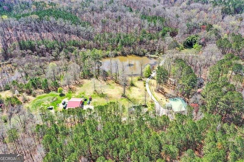 15.48 Acres of Land with Home for Sale in Douglasville, Georgia