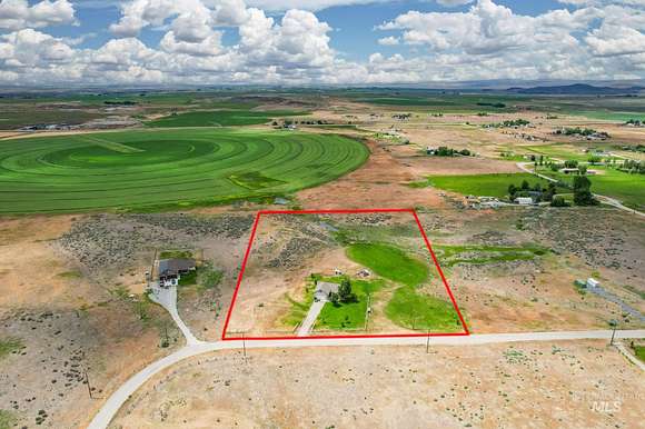 5 Acres of Land with Home for Sale in Shoshone, Idaho