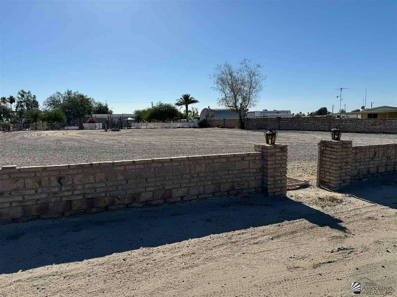 Improved Residential Land for Sale in Yuma, Arizona