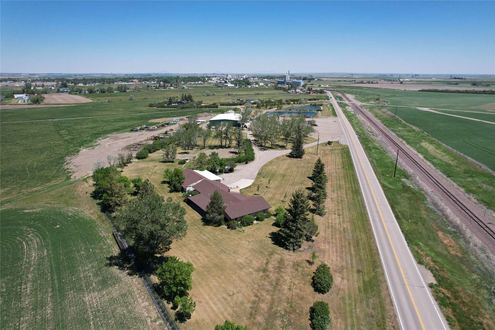 15 Acres of Improved Mixed-Use Land for Sale in Conrad, Montana