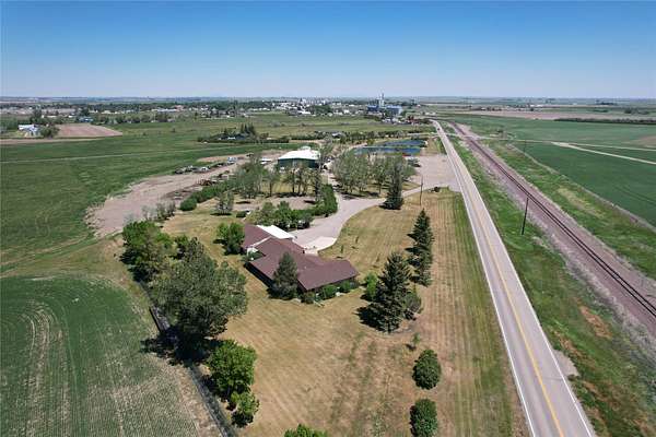 15 Acres of Improved Mixed-Use Land for Sale in Conrad, Montana