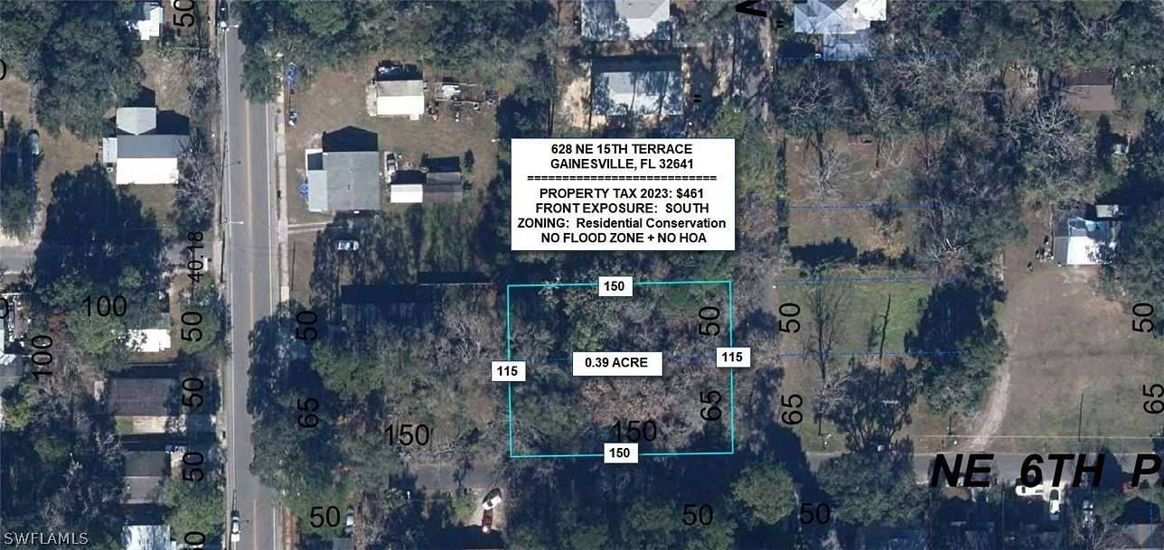 0.39 Acres of Residential Land for Sale in Gainesville, Florida