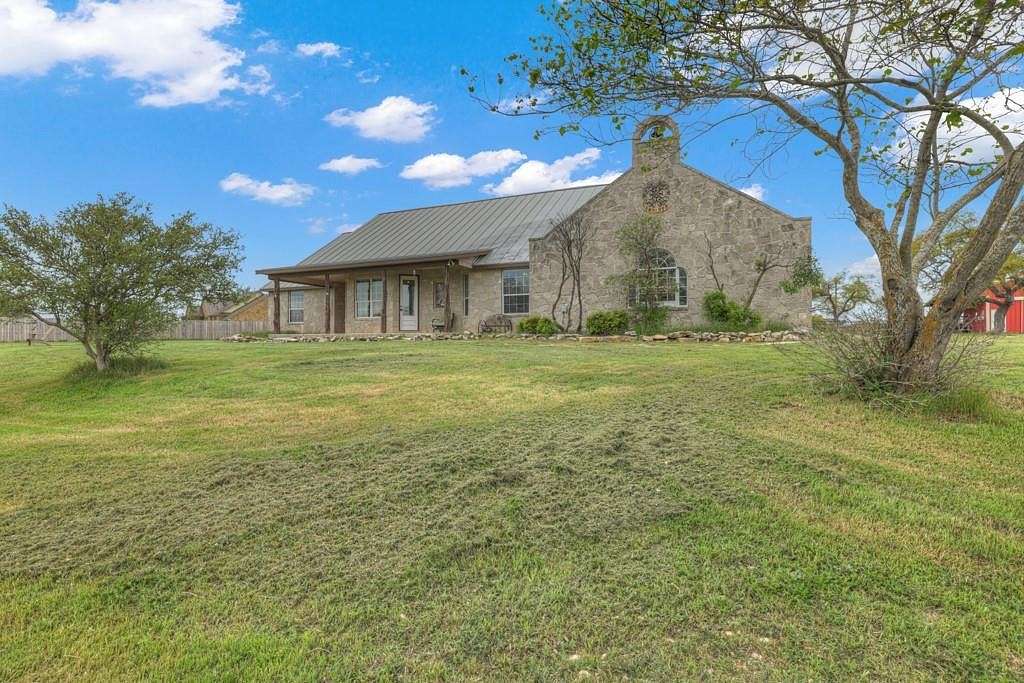 9.79 Acres of Land with Home for Sale in Blanco, Texas