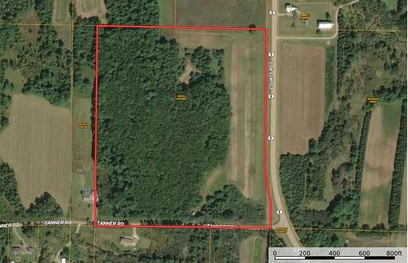 35 Acres of Recreational Land & Farm for Sale in Ogdensburg, Wisconsin