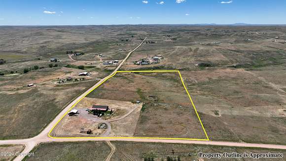 20.31 Acres of Land with Home for Sale in Gillette, Wyoming