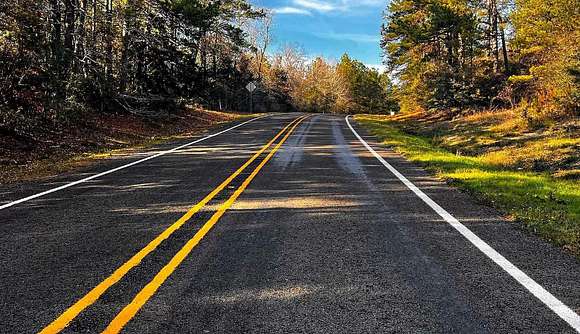 Highway in front of property