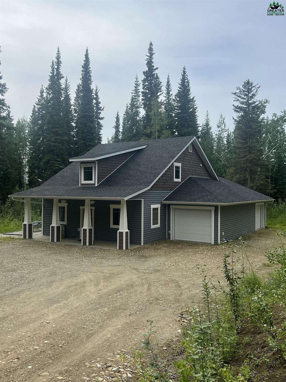 2.3 Acres of Residential Land with Home for Sale in Fairbanks, Alaska