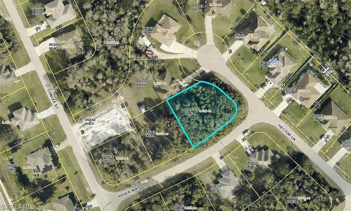 0.354 Acres of Residential Land for Sale in Lehigh Acres, Florida