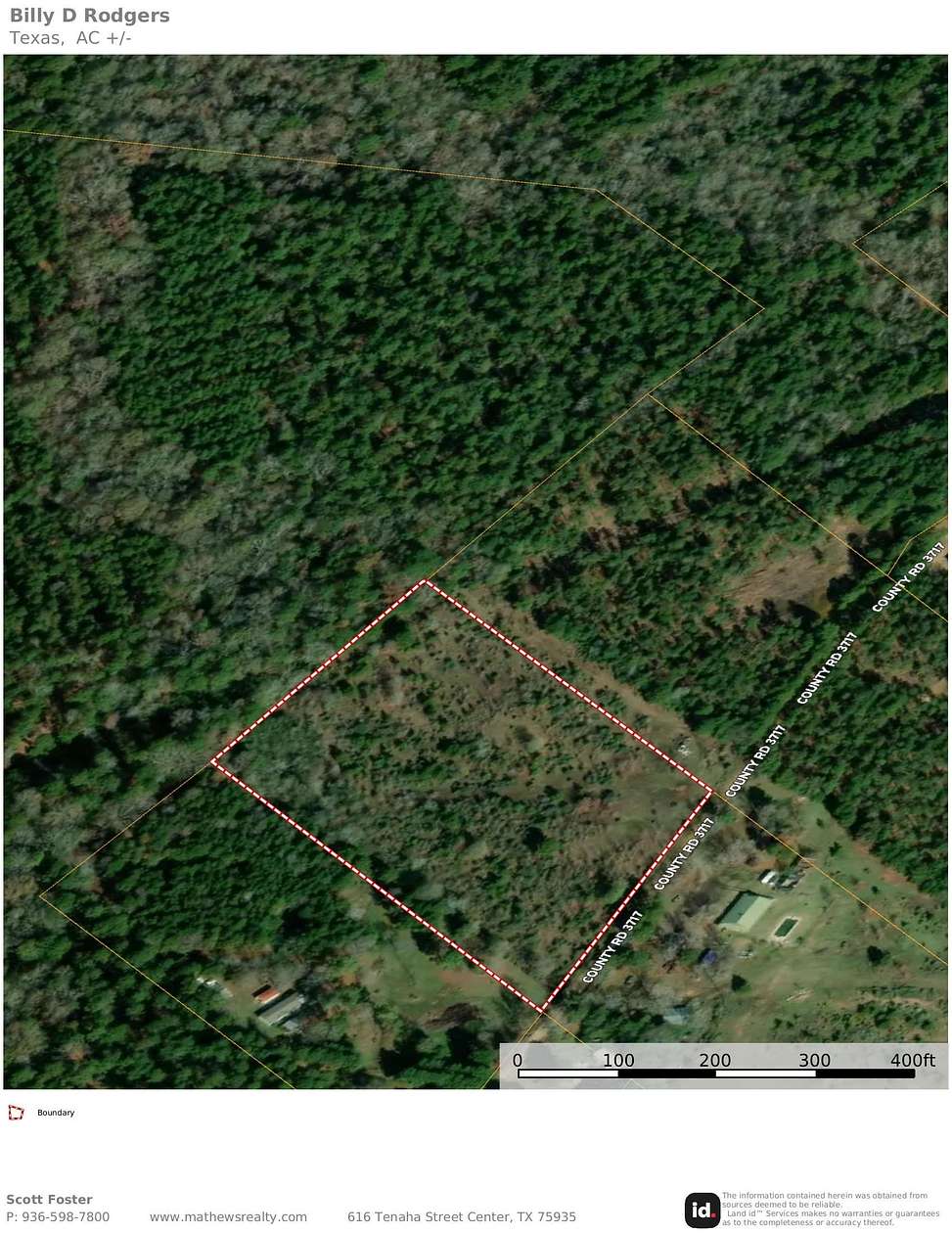 8.71 Acres of Land for Sale in Joaquin, Texas