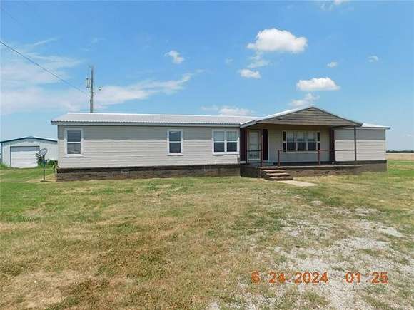 20 Acres of Land with Home for Sale in Boynton, Oklahoma