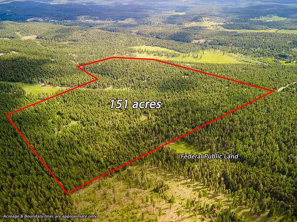 151.85 Acres of Recreational Land for Sale in Eureka, Montana