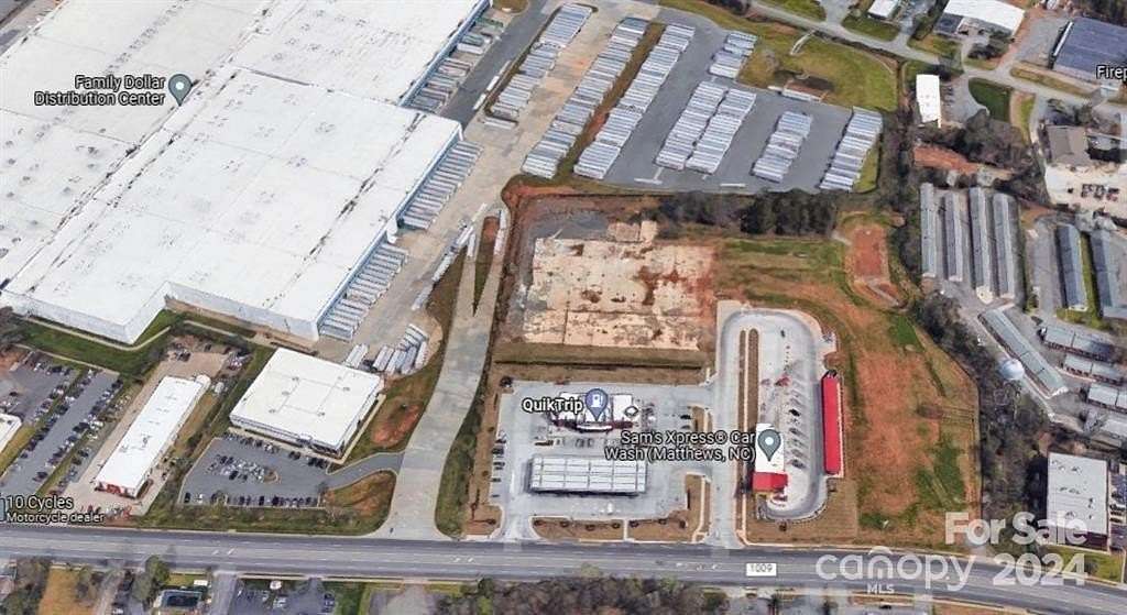 2.87 Acres of Commercial Land for Sale in Matthews, North Carolina