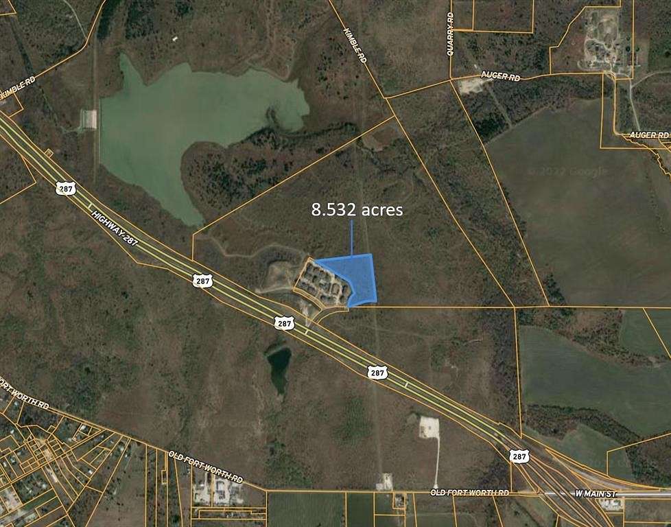 8.53 Acres of Mixed-Use Land for Sale in Midlothian, Texas