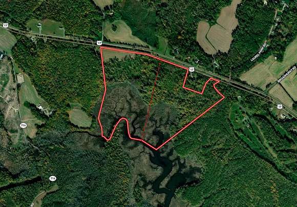 115.1 Acres of Recreational Land & Farm for Sale in Caret, Virginia